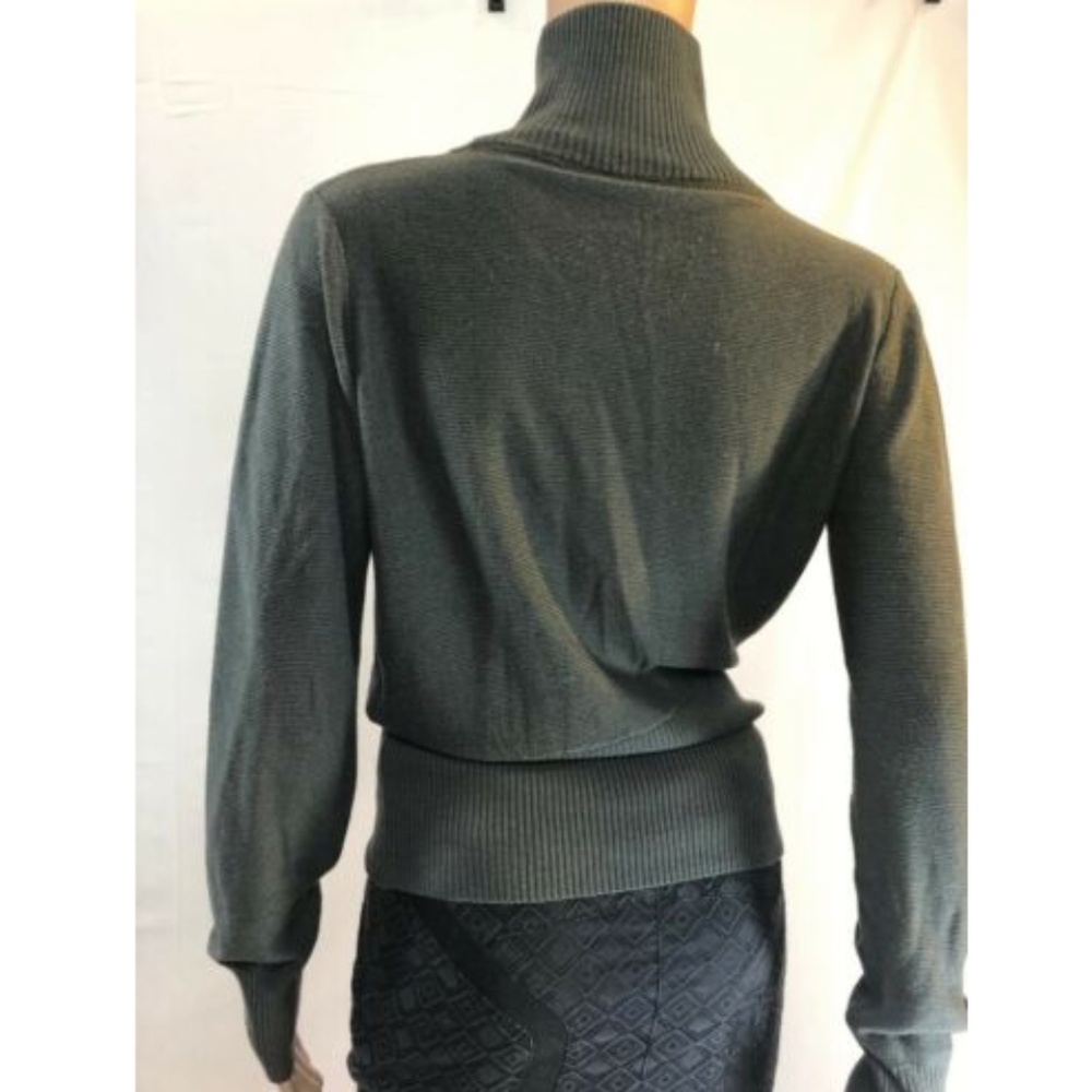 Emporio Armani Womens Sweater Grey Pullover Sz 42 - Picture 4 of 7